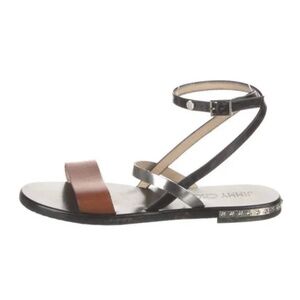 Jimmy Choo Flat Gladiator Sandal 6 1/2